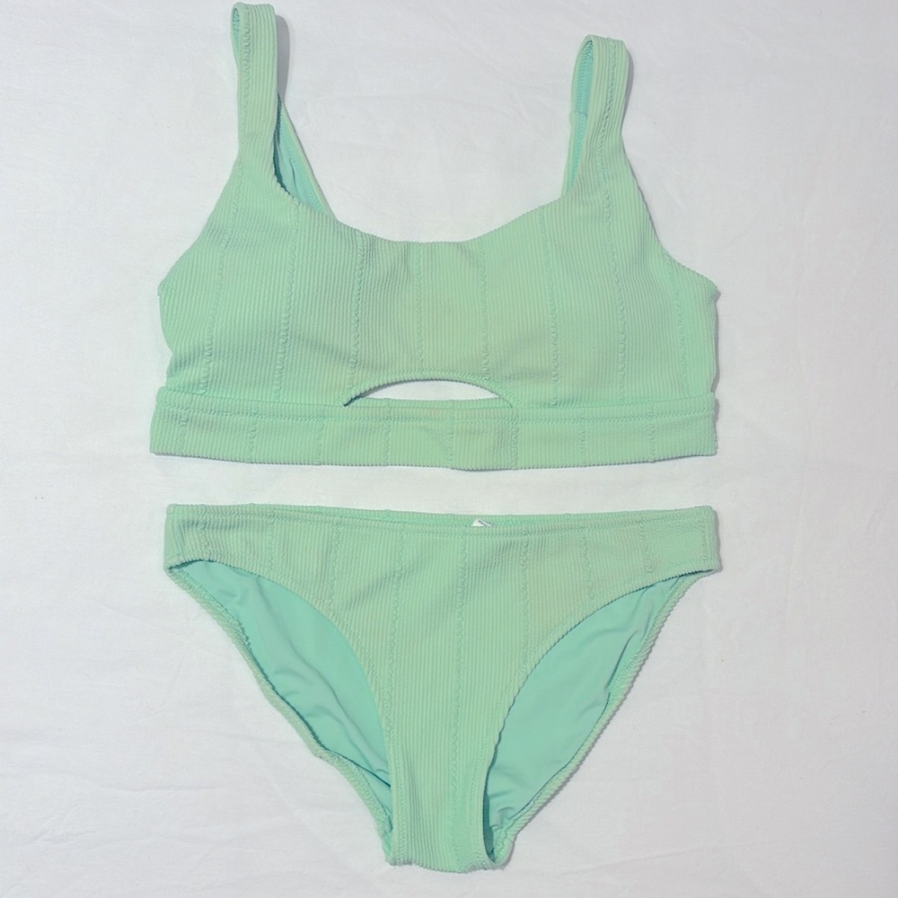 Crinkle Cut Bathing Suit